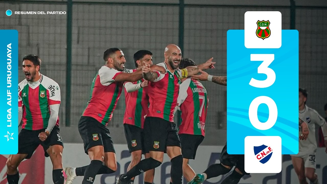 6.1-말도나도 3-0 나시오날丨경기 하이라이트 -리가 AUF 우루과야