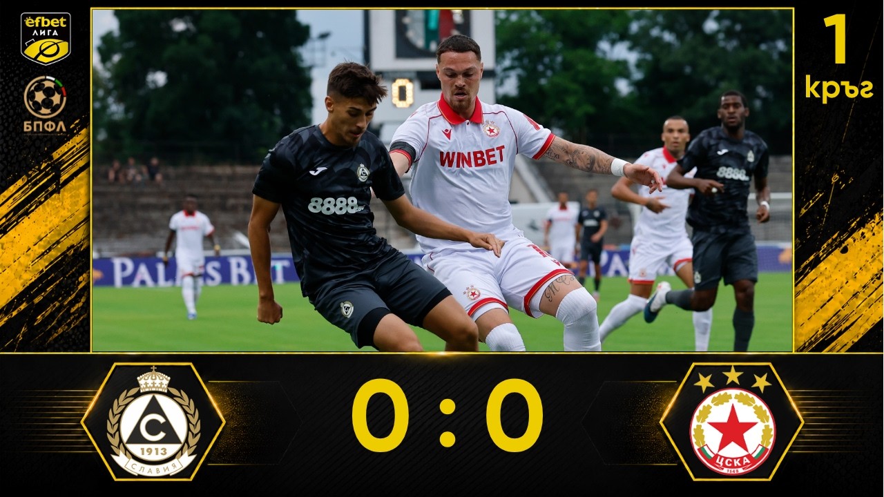 7.21-슬라비아 소피아 0-0 CSKA 소피아丨경기 하이라이트 -파르바 리가