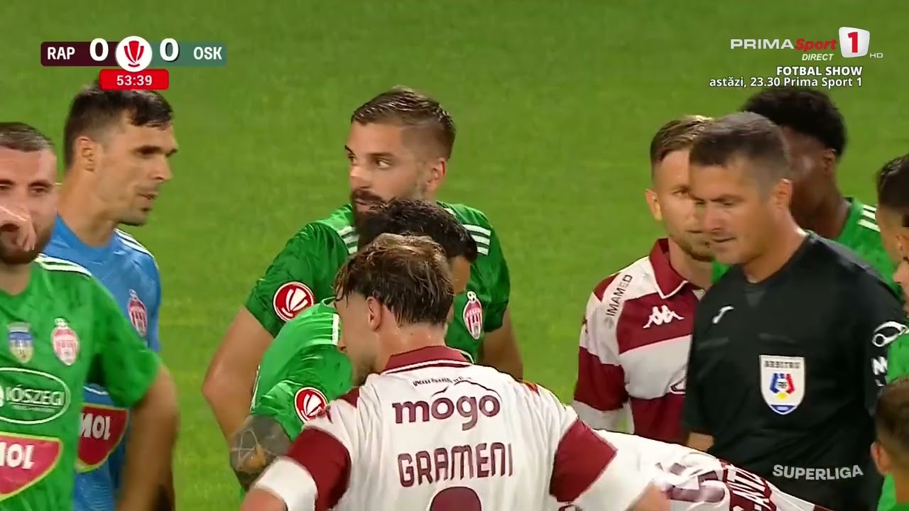 7.21-FC 래피드 부쿠레슈티 1-0 셉시 Sf. 게오르게丨경기 하이라이트 -수페르리가