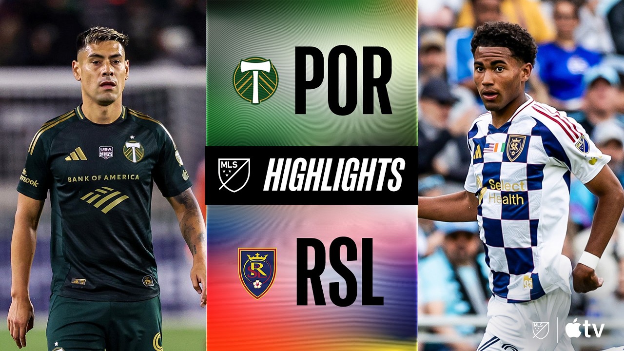 USA Major League Soccer Portland Timbers 2-1 Real Salt Lake Highlights,Hot Video - Goaloo