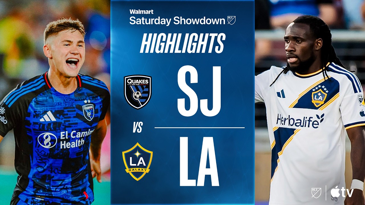 USA Major League Soccer San Jose Earthquakes 1-1 Los Angeles Galaxy Highlights,Hot Video - Goaloo