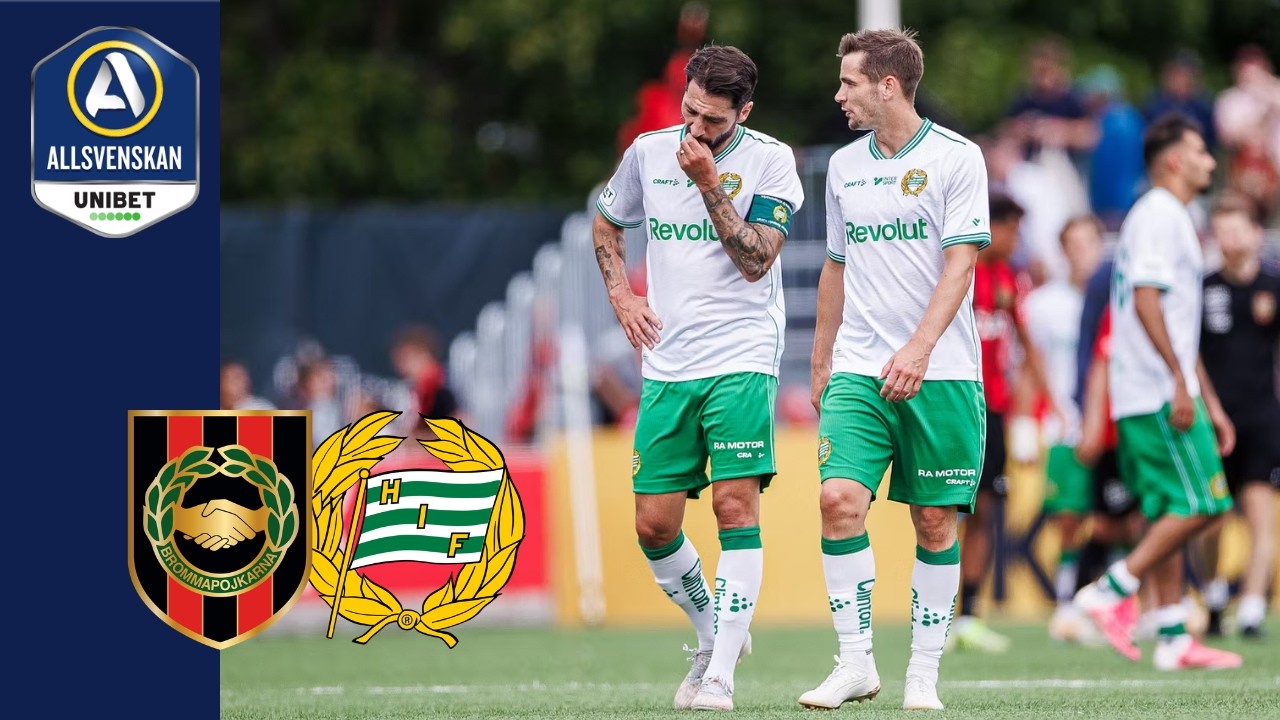 Swedish Allsvenskan Brommapojkarna 1-1 Hammarby Highlights,Hot Video - Goaloo