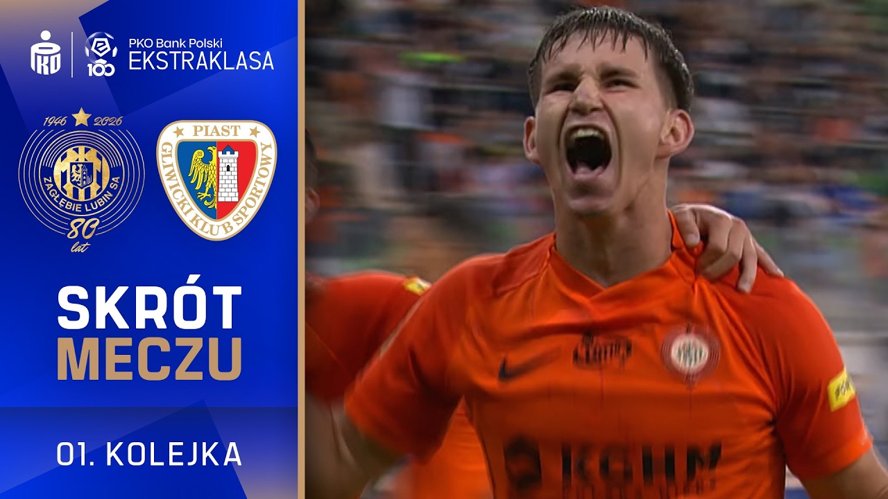 Poland Ekstraklasa Zaglebie Lubin 2-0 Piast Gliwice Highlights,Hot Video - Goaloo